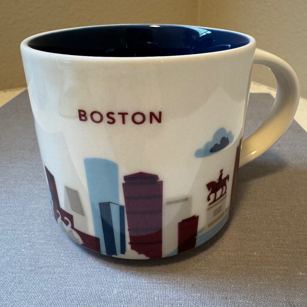 Starbucks You Are Here series Boston mug